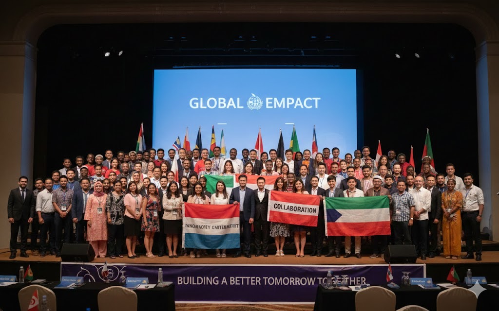 Global Empact International Youth Summit participants